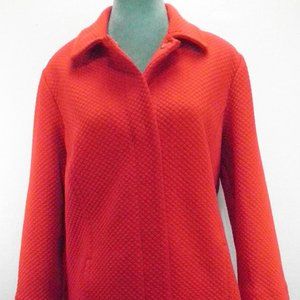 Chico's Women's Red Jacket Size 1 Medium